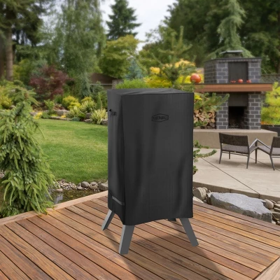 Pure Grill 30-inch Smoker BBQ Grill Cover For Electric Vertical Smokers, Universal Fit Cover 19" X 17" X 30" - Image 4