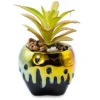 Silver Buffalo Disney Poison Apple Mini Ceramic Planter