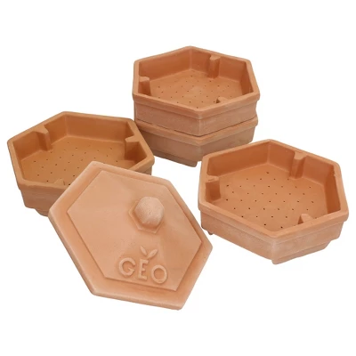 Tribest GEO Terradisiena 4-Tier Terracotta Sprouter – Brown - Image 4
