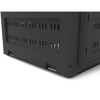 Gardeners Supply Company Deluxe Pyramid Composter II | Easy To Use Outdoor Compost Piles Bin With Rain Collecting Lid & Side Vents For Good Aeration | - Image 2