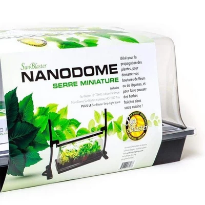 SunBlaster SL1600207 T5HO Mini Greenhouse Kit With Light Stand & Double-Thick Tray For Flowers, Herbs, And Veggie Seed Starting Or Plant Propagation - Image 2