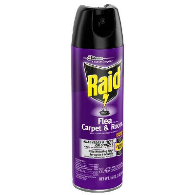 Raid Flea Killer Plus Carpet & Room Spray - 16oz - Image 4
