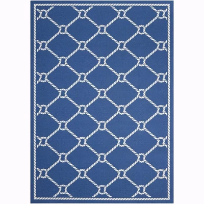 Waverly NauticalNavy Indoor/Outdoor Area Rug By Nourison - Image 11