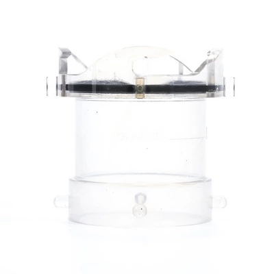 Camco 3.5" Non-Restrictive RV Sewer Hose Connection And Outlet Extender, Clear Plastic Adapter For Waste Tank Removal - Image 2