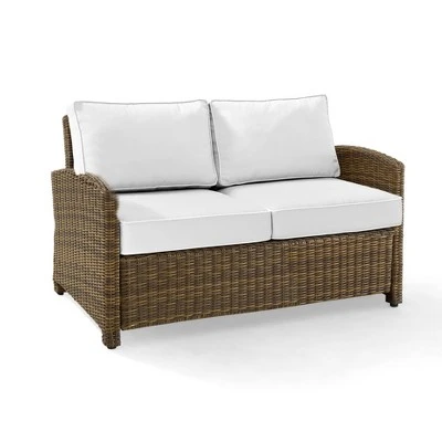 Bradenton Outdoor Wicker Loveseat - Crosley - Image 13