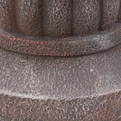 Sunnydaze Decor Sunnydaze 49"H Electric Fiberglass And Resin 4-Tier Mediterranean Outdoor Water Fountain - Image 3