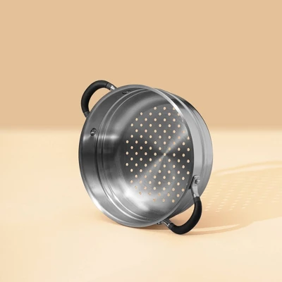 Meyer Accent Series 5qt Stainless Steel Steamer Insert Silver - Image 3