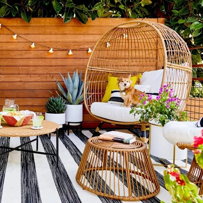 Southport Patio Egg Chair - Opalhouse - Image 8