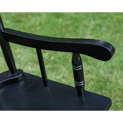 Outdoor Poplar Wood Rocking Chair - Captiva Designs - Image 6