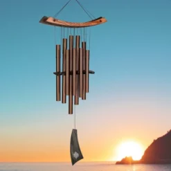 Woodstock Wind Chimes Signature Collection, Woodstock Healing Chime, 34'' Wind Chime